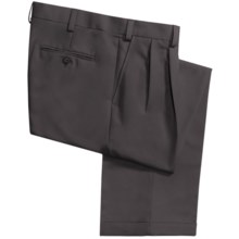 Geoffrey Beene Sorbtek Pants - Wrinkle Resistant, Pleated (For Men) in Slate - Closeouts