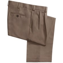 Geoffrey Beene Sorbtek Pants - Wrinkle Resistant, Pleated (For Men) in Taupe - Closeouts