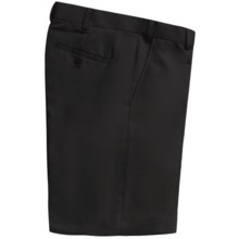 Geoffrey Beene Sorbtek Shorts - Wrinkle Resistant, Flat Front (For Men) in Black - Closeouts