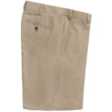 Geoffrey Beene Sorbtek Shorts - Wrinkle Resistant, Flat Front (For Men) in Khaki - Closeouts