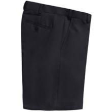 Geoffrey Beene Sorbtek Shorts - Wrinkle Resistant, Flat Front (For Men) in Navy - Closeouts