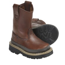 Georgia Boot Wellington Boots - Pull-Ons (For Little Kids) in Brown - Closeouts