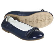 Geox Jr. Flower Cuoio Shoes - Slip-Ons (For Kid and Youth Girls) in Navy - Closeouts