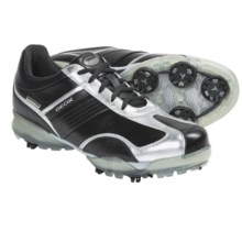Geox Protech Flair Golf Shoes - Waterproof (For Women) in Black/Silver - Closeouts