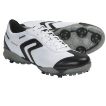 Geox Protech Spirit Golf Shoes - Waterproof (For Women) in White/Black - Closeouts