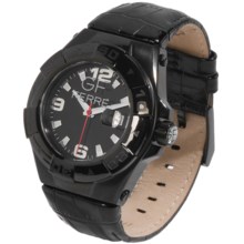 GF Ferre Watch - Three o’Clock Date Window in Black/Black - Closeouts