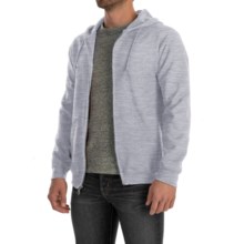 Gildan 7.5 oz. 50/50 Hoodie Sweatshirt - Zip (For Men and Women) in Grey Heather - 2nds