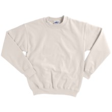 Gildan 7.75 oz. Cotton Sweatshirt - Crew Neck (For Youth) in Natural - 2nds