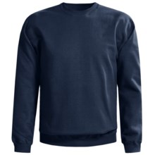 Gildan 9.5 oz. Sweatshirt - Cotton-Rich (For Men and Women) in Navy - 2nds