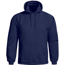 Gildan Cotton-Rich Hoodie Sweatshirt (For Men and Women) in Navy - 2nds