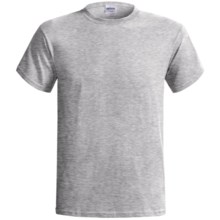 Gildan Cotton T-Shirt - 6.1 oz., Short Sleeve (For Men and Women) in Grey - 2nds