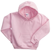 Gildan Heavy Blend Hoodie Sweatshirt - 7.5 oz. (For Youth) in Pink - 2nds