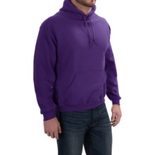 Gildan Hooded Sweatshirt - 7.75 oz. Ultra-Blend (For Men and Women) in Purple - 2nds