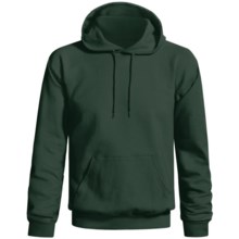 Gildan Ultra Blend Hoodie Sweatshirt (For Men and Women) in Dark Green - 2nds