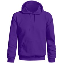 Gildan Ultra Blend Hoodie Sweatshirt (For Men and Women) in Purple - 2nds