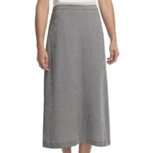 Gingham Check Skirt (For Women) in Black/White - 2nds