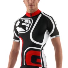 Giordana 2012 Pro Trade Alta Gamma Cycling Jersey - Full Zip, Short Sleeve (For Men) in Red/Black - Closeouts