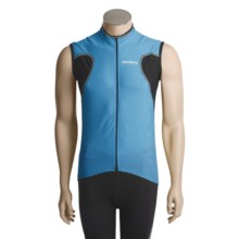 Giordana Racetech Cycling Jersey - Full-Zip, Sleeveless (For Men) in Light Blue - Closeouts