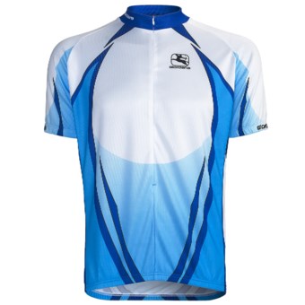 Giordana Semi-Custom GI-SC30 Cycling Jersey - Short Sleeve (For Men) in Blue