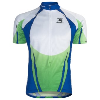 Giordana Semi-Custom GI-SC30 Cycling Jersey - Short Sleeve (For Men) in Green