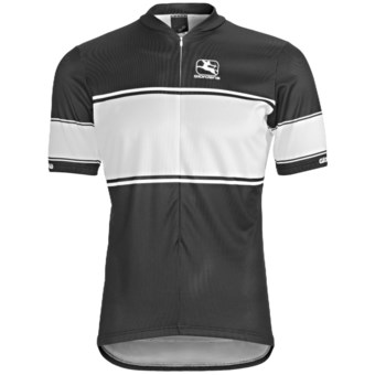 Giordana Semi-Custom GI-SC33 Pro Cycling Jersey - Short Sleeve (For Men) in Black