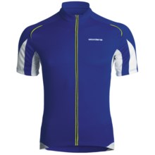 Giordana Tenax Cycling Jersey - Full-Zip, Short Sleeve (For Men) in Blue - Closeouts