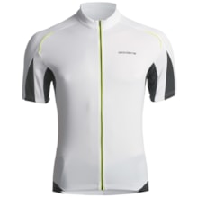 Giordana Tenax Cycling Jersey - Full-Zip, Short Sleeve (For Men) in White - Closeouts