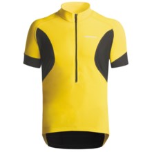 Giordana Tenax Cycling Jersey - Half-Zip, Short Sleeve (For Men) in Yellow - Closeouts