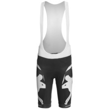 Giordana Trade Cycling Bib Shorts - UPF 50+ (For Men) in Black/White - Closeouts