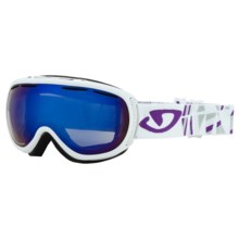 Giro Amulet Flash Snowsport Goggles (For Women) in White Tik/Grey Purple 25 - Closeouts