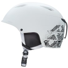 Giro Bevel Snowsport Helmet in Matte White Block Letters - Closeouts