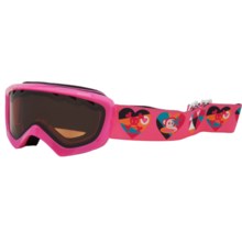 Giro Chico Snowsport Goggles (Youth) in Pink Paul Frank Mod/Amber Rose 40 - Closeouts