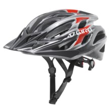 Giro E2 Bike Helmet in Gun Metal / Red - Closeouts