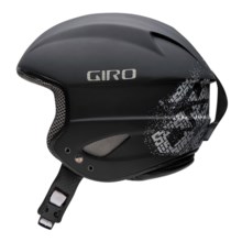 Giro Streif Comp Snowsport Helmet in Matte Black Block Letters - Closeouts