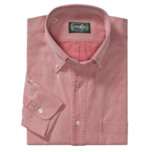 Gitman Brothers Cotton-Lyocell Sport Shirt - Long Sleeve (For Men) in Red - Closeouts