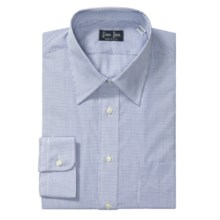 Gitman Brothers Grid Check Dress Shirt - Cotton, Long Sleeve (For Big Men) in Multi Check - Closeouts