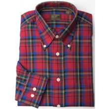 Gitman Brothers Plaids and Stripes Sport Shirt - Long Sleeve (For Men) in Red/Green/Blue/Yellow Plaid - Closeouts