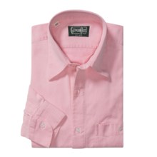 Gitman Brothers Point Collar Sport Shirt - Long Sleeve (For Men) in Pink - Closeouts