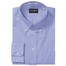 Gitman Brothers Tailored Fit Sport Shirt - Button Down, Long Sleeve (For Men) in Blue - Closeouts