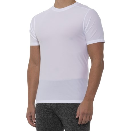 ExOfficio Give-N-Go(R) Crew T-Shirt - Short Sleeve (For Men) - WHITE (M )