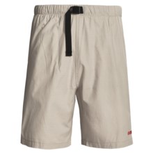 Gizmo Adventure Hiking Shorts - Ripstop Cotton (For Men) in Stone - Closeouts