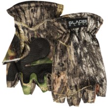 Glacier Glove Fleece Gloves - Fingerless (For Men and Women) in Camo - Closeouts