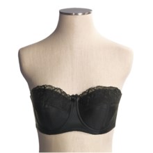 Glamorise Elegant Underwire Bra - Removable Straps, B C Cup (For Women) in Black - Closeouts