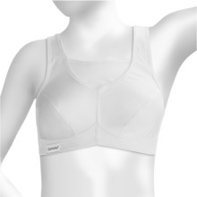 Glamorise No-Bounce Cami Bra - B/C Cup (For Women) in White - Closeouts
