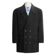 Gloverall English Wool Pea Coat (For Men) in Charcoal - Closeouts