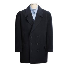 Gloverall English Wool Pea Coat (For Men) in Navy - Closeouts