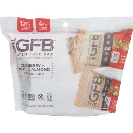 The GFB Gluten-Free Cranberry Toasted Almond Bars - 6-Pack - MULTI ( )