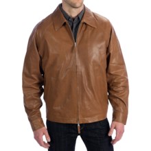 Golden Bear Buckley Leather Jacket (For Men) in Tan - Closeouts