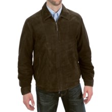 Golden Bear The Bartlett Aviator Jacket - Goatskin Suede (For Men) in Double Dutch - Closeouts