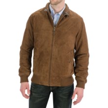 Golden Bear The Fremont Jacket - Goatskin Suede (For Men) in Brandy - Closeouts